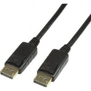 👉 Display Port zwart LogiLink CV0071 1.8m Mini DisplayPort kabel 4052792045543