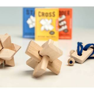 Puzzel houten mini (assorti)