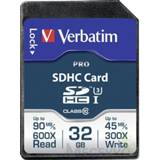 👉 SDHC kaart Verbatim Pro 32GB Class 10 UHS-I