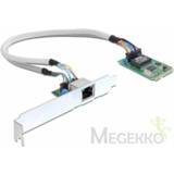 👉 DeLOCK MiniPCIe I/O PCIe full size 1 x Gigabit Lan