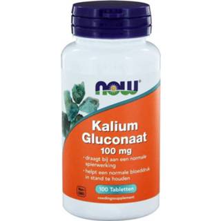 👉 Kalium Gluconaat 99 mg 100 tabletten