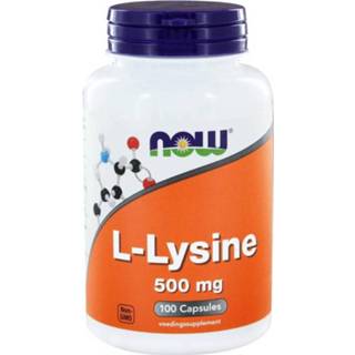👉 NOW Foods L-Lysine 500mg Capsules