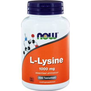 👉 NOW Foods L-Lysine 1000 mg 100 tabs