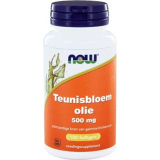 👉 Teunisbloem olie NOW Foods Teunisbloemolie 500 mg 100 softgels