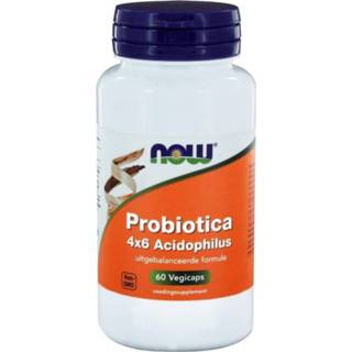 👉 Probiotica NOW Foods 4x6 Acidophilus