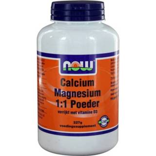 👉 Calcium NOW Foods & Magnesium 1:1 Poeder