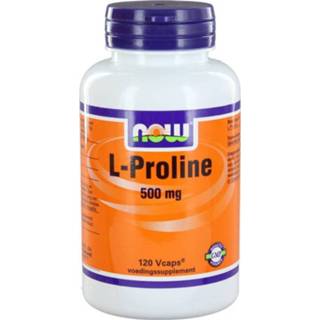 👉 NOW Foods L-Proline 500mg capsules