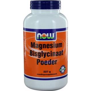 👉 NOW Foods Magnesiumbisglycinaat Poeder 227 gram