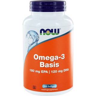 👉 NOW Foods Omega-3 Basis 180 mg EPA 120 DHA