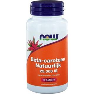 👉 Softgel NOW Foods Bèta-caroteen Natuurlijk 90 softgels