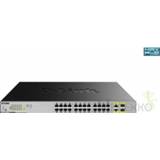 👉 D-Link DGS-1026MP Unmanaged Gigabit Ethernet (10/100/1000) Power over Ethernet (PoE) Zwart, Grijs ne