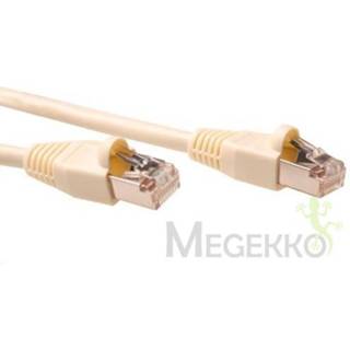 👉 Patchkabel Intronics CAT5E S-FTP ivoor met tules 8716065134483