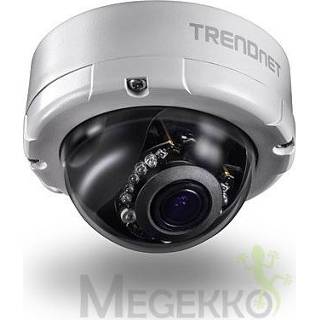 👉 Trendnet TV-IP345PI IP Binnen & buiten Dome Zilver bewakingscamera