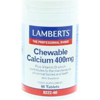 👉 Calcium Lamberts Chewable 400 mg