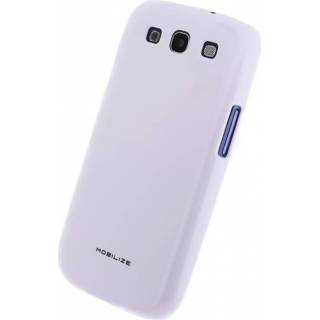 👉 Mobilize Cover Glossy Coating Samsung Galaxy SIII I9300 White