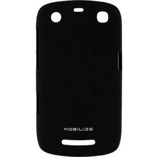 👉 Zwart Mobilize Cover Premium Coating BlackBerry Curve 9360 Black - 8718256020544