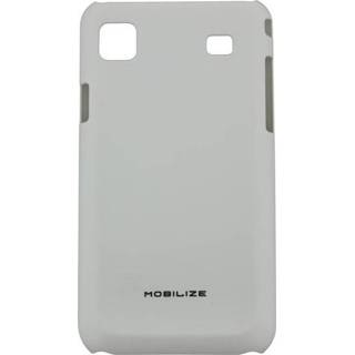 👉 Wit Mobilize Cover Premium Coating Samsung Galaxy S I9000 White - 8718256020308