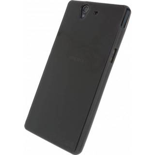 👉 Transparent zwart Xccess TPU Case Sony Xperia Z Black - 8718256037764