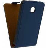 👉 Flipcase blauw Mobilize Ultra Slim Flip Case LG Optimus L3 II E430 Dark Blue - Mobili 8718256047183