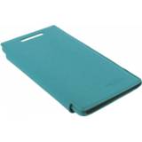 👉 Flipcase blauw leather Rock Big City Flip Case HTC Windows 8S Light Blue - 6950290626128