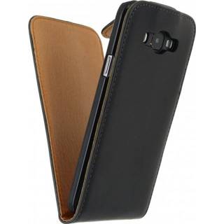 👉 Flipcase zwart leather Xccess Flip Case Samsung Galaxy E7 Black 8718256806162