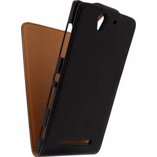 👉 Flipcase zwart Xccess Flip Case Sony Xperia C3 Black - 8718256063374