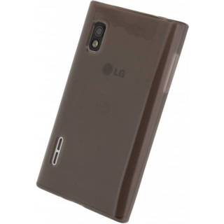 👉 Grijs Mobilize Gelly Case LG Optimus L5 Smokey Grey - 8718256042126