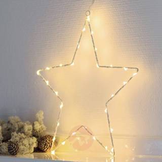 👉 Wit a+ Kerstachtige decoratieve ster LED Liva Star 30
