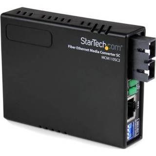 👉 StarTech.com 10/100 multi-mode Glasvezel Ethernet Converter SC 2 km