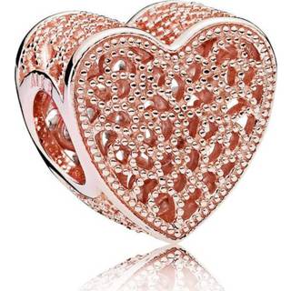 👉 Bedel rose zilver active fantasie roskleurig Pandora zilver-rosékleurig Heart 781811 5700302551242
