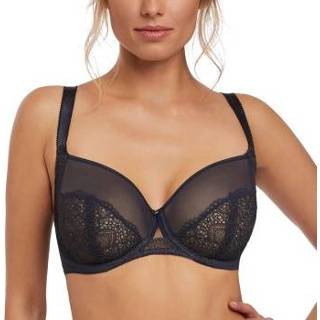 👉 Vrouwen blauw Fantasie Twilight Side Support Bra * Gratis verzending