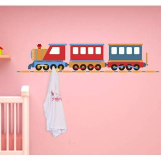 👉 Muursticker nederlands Trein kapstok