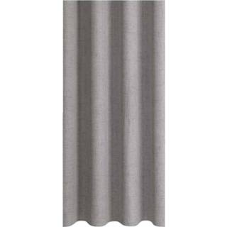 👉 Gordijnstof grijs polyester Noud - lichtgrijs Leen Bakker 8714901560984