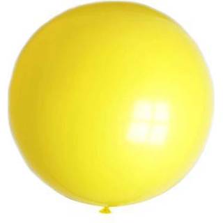 👉 Geel Mega ballon 250 cm omtrek