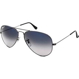 👉 Zonne bril Ray-Ban Zonnebrillen RB3025 Aviator Gradient Polarized 004/78