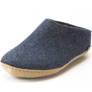 👉 Pantoffels voor haar & hem, jeansblauw 40