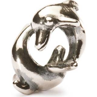 👉 Trollbead zilver vrouwen dieren active Trollbeads bedel Spelende Dolfijnen TAGBE-00233 5711246017763