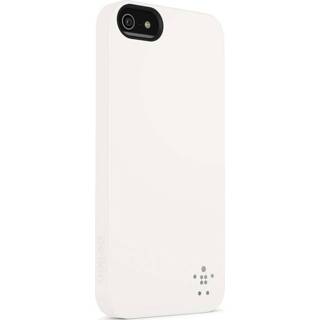 👉 Wit hard kunststof Belkin - Shield Matte Case iPhone SE / 5S 5
