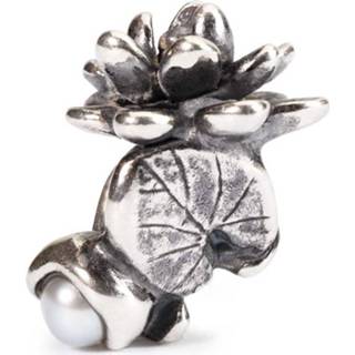 👉 Trollbead zilver active vrouwen bloemen Trollbeads bedel Juli-waterlelie TAGBE-00033 5711246021319