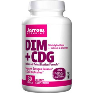 👉 DIM + CDG Enhanced Detoxification Formula (30 Vegetarian Capsules) - Jarrow Formulas