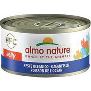 👉 Almo Nature HFC 70 Jelly Kattenvoer - Blik - Oceaanvis - 24 x 70 gr
