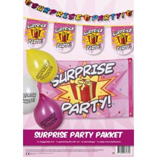 Partyset large active Surprise party 8712026574640