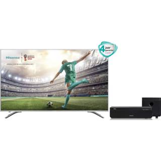 👉 Active zilver Hisense LED TV H55A6500/NL 55