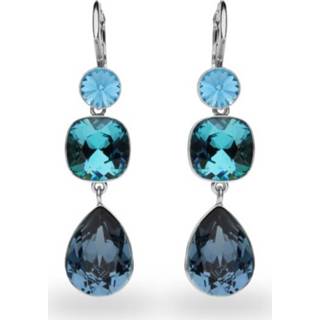 👉 Classico Spark Oorhangers met Blauwe Swarovski Kristallen