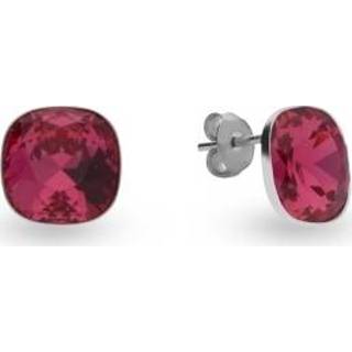 👉 Oorbellen van Spark Jewelry met Indian Pink Swarovski Kristal