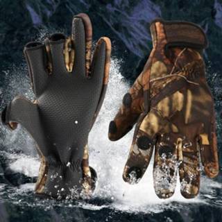 👉 Glove Fishing Gloves Seasons Mitts Wear Resistant Hunting Cycling Working Training