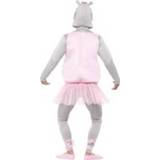 👉 Ballerina's polyester grijs Funkostuum Ballerina nijlpaard