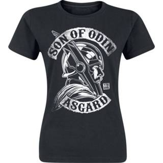 👉 Shirt zwart m vrouwen meisjes Thor Ragnarok - Son Of Odin Girls 4055585134073