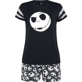 👉 Pyjama zwart XL vrouwen The Nightmare Before Christmas Jack Skulls 4044583623177