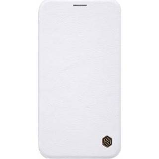 Flip hoesje wit XS Nillkin Qin iPhone Max met Kaarthouder - 5712579936721